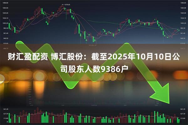 财汇盈配资 博汇股份：截至2025年10月10日公司股东人数9386户