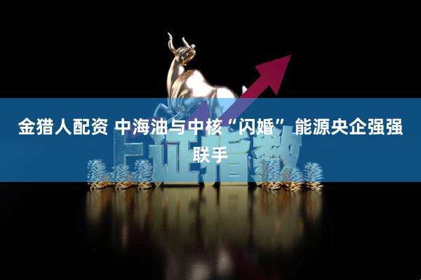 金猎人配资 中海油与中核“闪婚” 能源央企强强联手